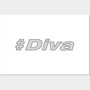 Hashtag Diva Posters and Art